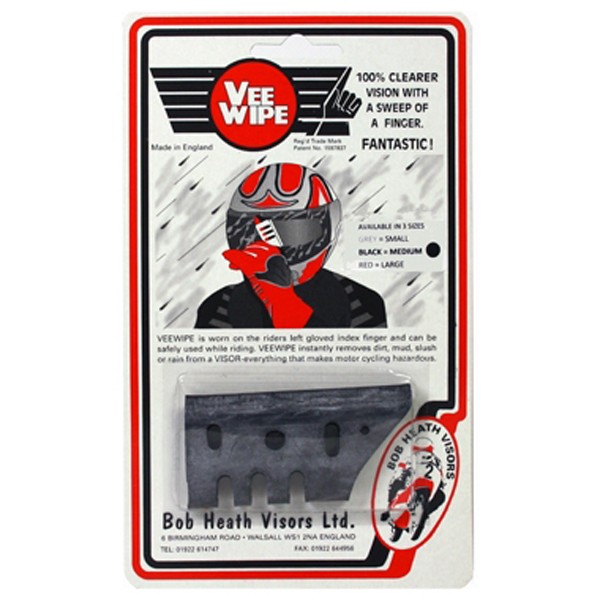 BOB HEATH Bob Heath Vee Wipe Medium Black